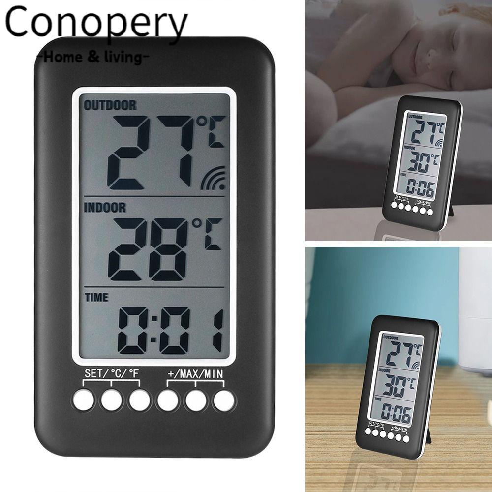 CONOPERY Đồng Hồ Kỹ Thuật Số Không Dây Đo Nhiệt Độ Trong Tủ Lạnh