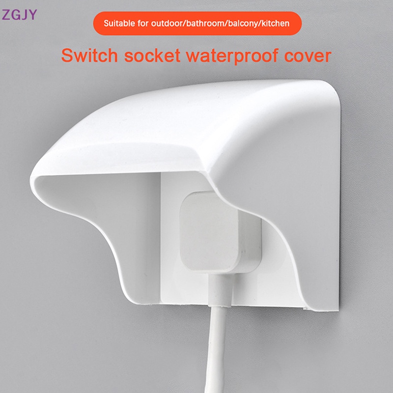 Hộp Đựng Ổ Cắm Điện Gắn Tường Trong Suốt Chống Nước Tiện Dụng Mới