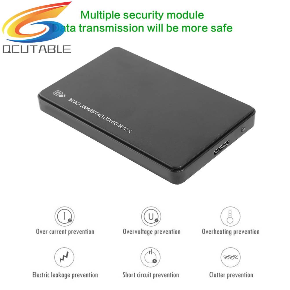 Hộp Đựng Ổ Cứng Ngoài 2.5 inch USB3.0 SATA HDD SSD Ốp