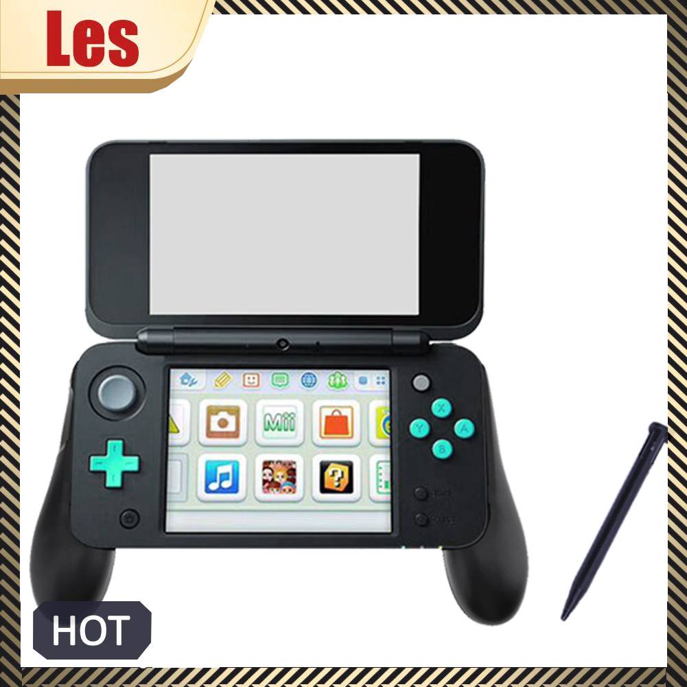 Tay Cầm 3 Trong 1 + Hộp Pha Lê + Bút Stylus Nhựa Cho Nintendo NEW 2DS LL XL