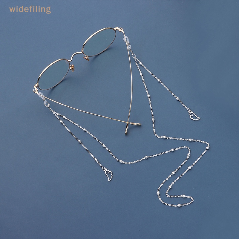 Dây Đeo Mắt Kính Màu Vàng / Bạc Phong Cách Retro Dành Cho Nữ