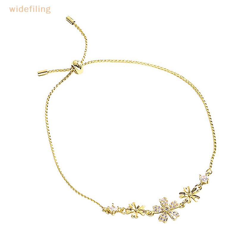 Vòng Đeo Tay Bản Rộng Màu Vàng Đính Đá Opal Có Thể Điều Chỉnh Kích Thước Dành Cho Nữ