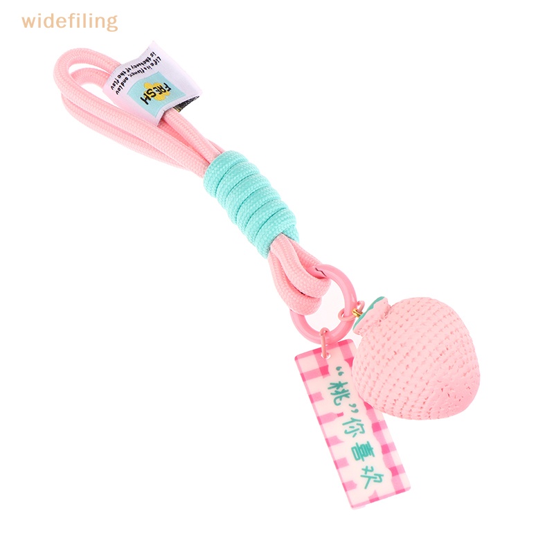 Móc Khóa Xe Hơi Bằng Nhựa Resin Mặt Hình Quả Dâu Dễ Thương Sáng Tạo Thích Hợp Làm Quà Tặng Cho Cặp Đôi