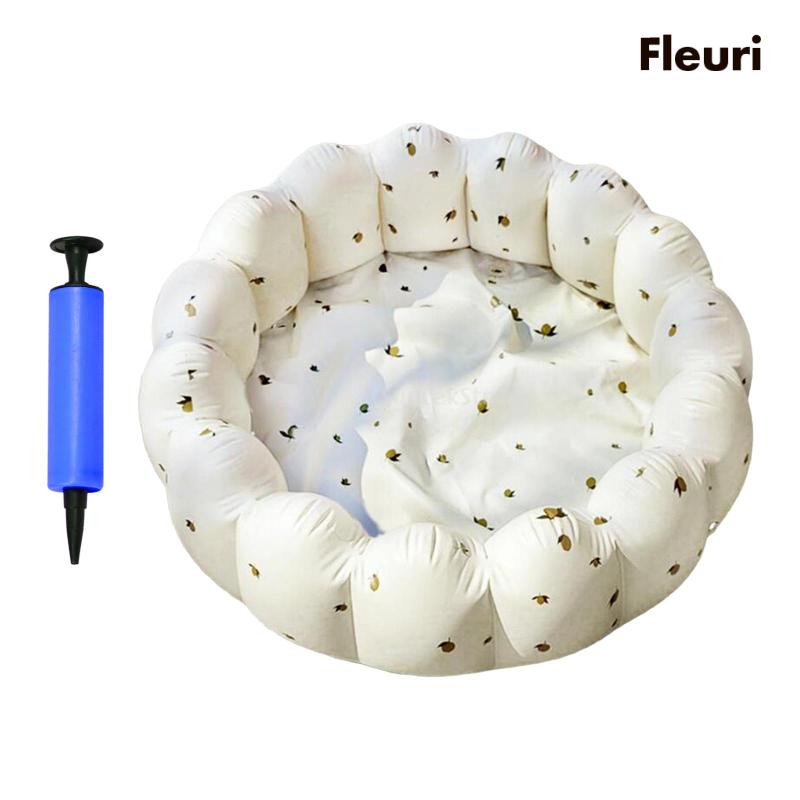 Hồ Bơi Bơm Hơi Mềm Mại Hình Cánh Hoa Cho Bé