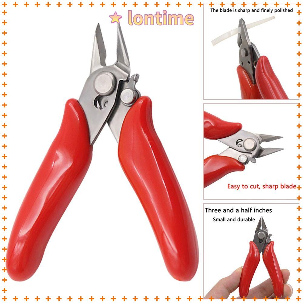 LONTIME 2 Kìm Cắt Dây Điện Chất Liệu Thép Không Gỉ