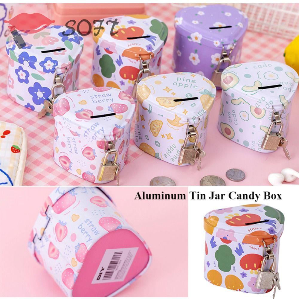 SOFTNESS Lọ Thiếc Nhôm Nhiều Kiểu Dùng Đựng Kem / Nến / Son Dưỡng Có Thể Nạp Lại