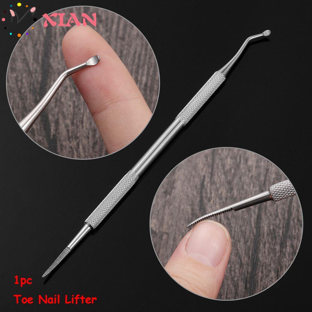 XIANTIN Dụng Cụ Nâng Móng Hai Đầu Bằng Thép Không Gỉ Onychomycosis