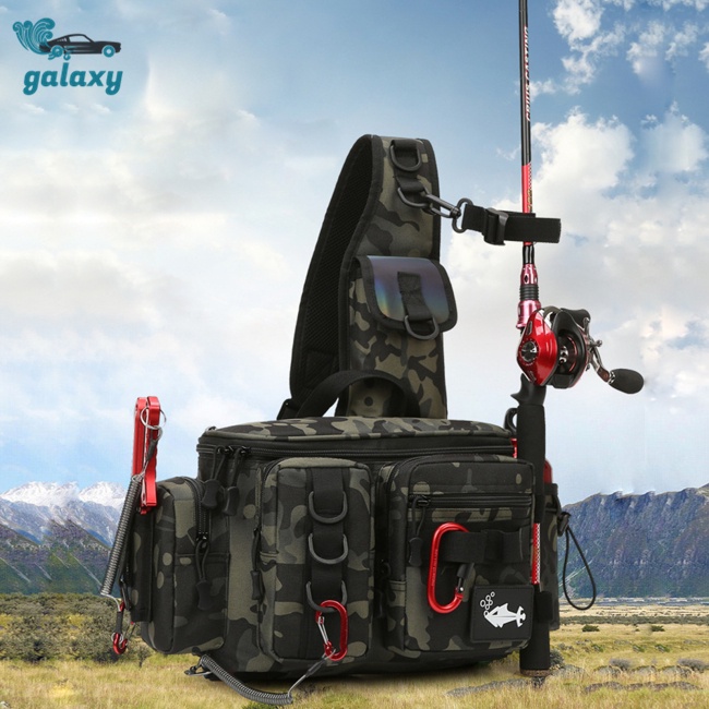 Túi Đựng Dụng Cụ Câu Cá Họa Tiết Rằn Ri Trọng Lượng Nhẹ