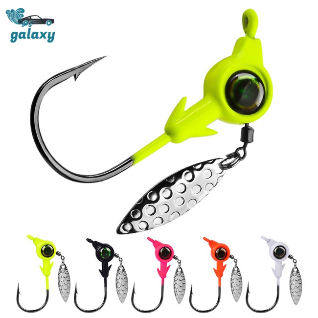 Galaxy Set 5 Mồi Giả Nhử Cá 3.5g 5g 7g 10g Gắn Kèm Móc Câu