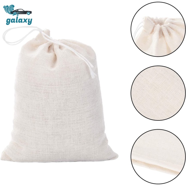 Galaxy Set 50 Túi Dây Rút Cotton Đựng Hạt Cà Phê