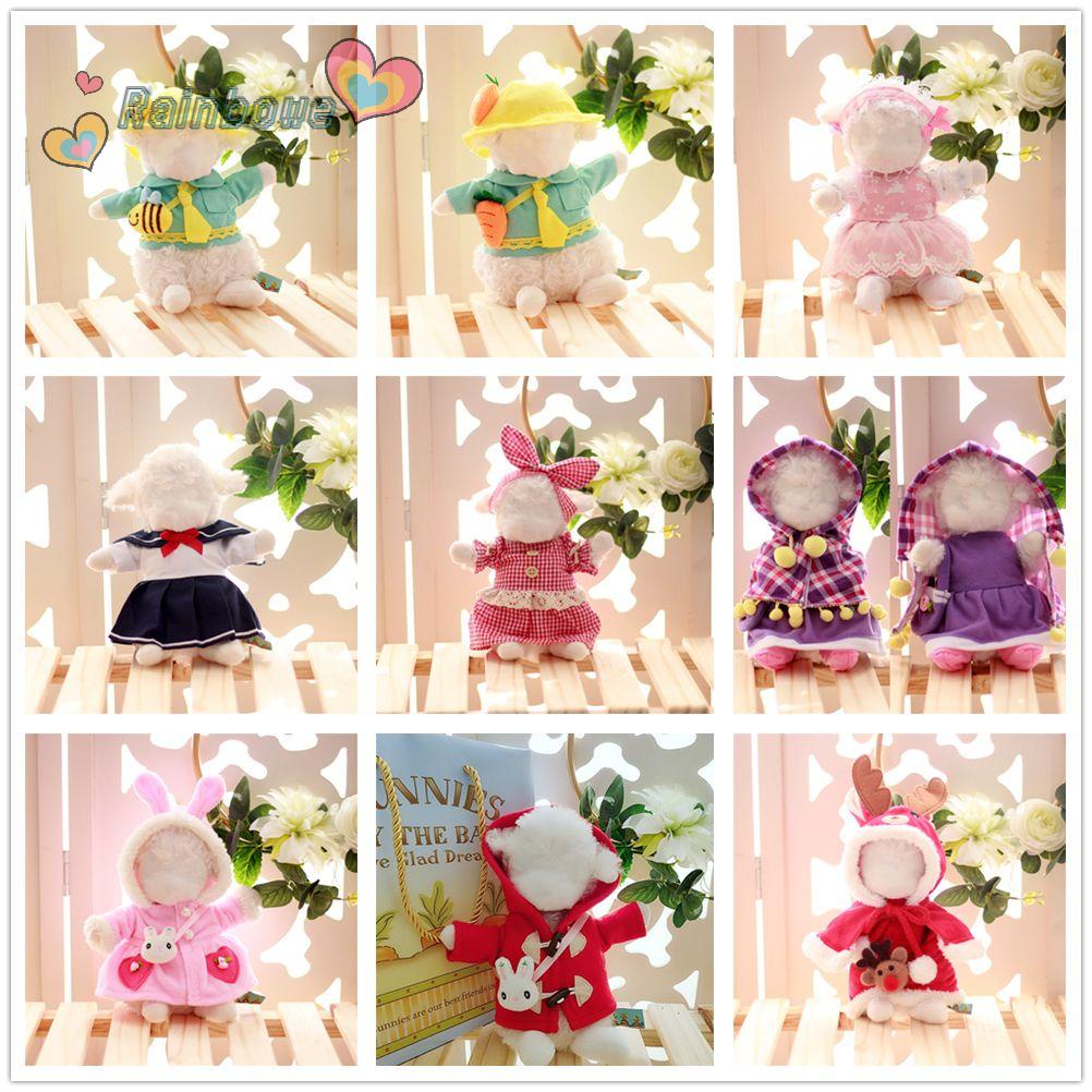 RAINBOW Thú Nhồi Bông Hình Động Vật Mềm 17cm Trang Trí Nhà Cửa