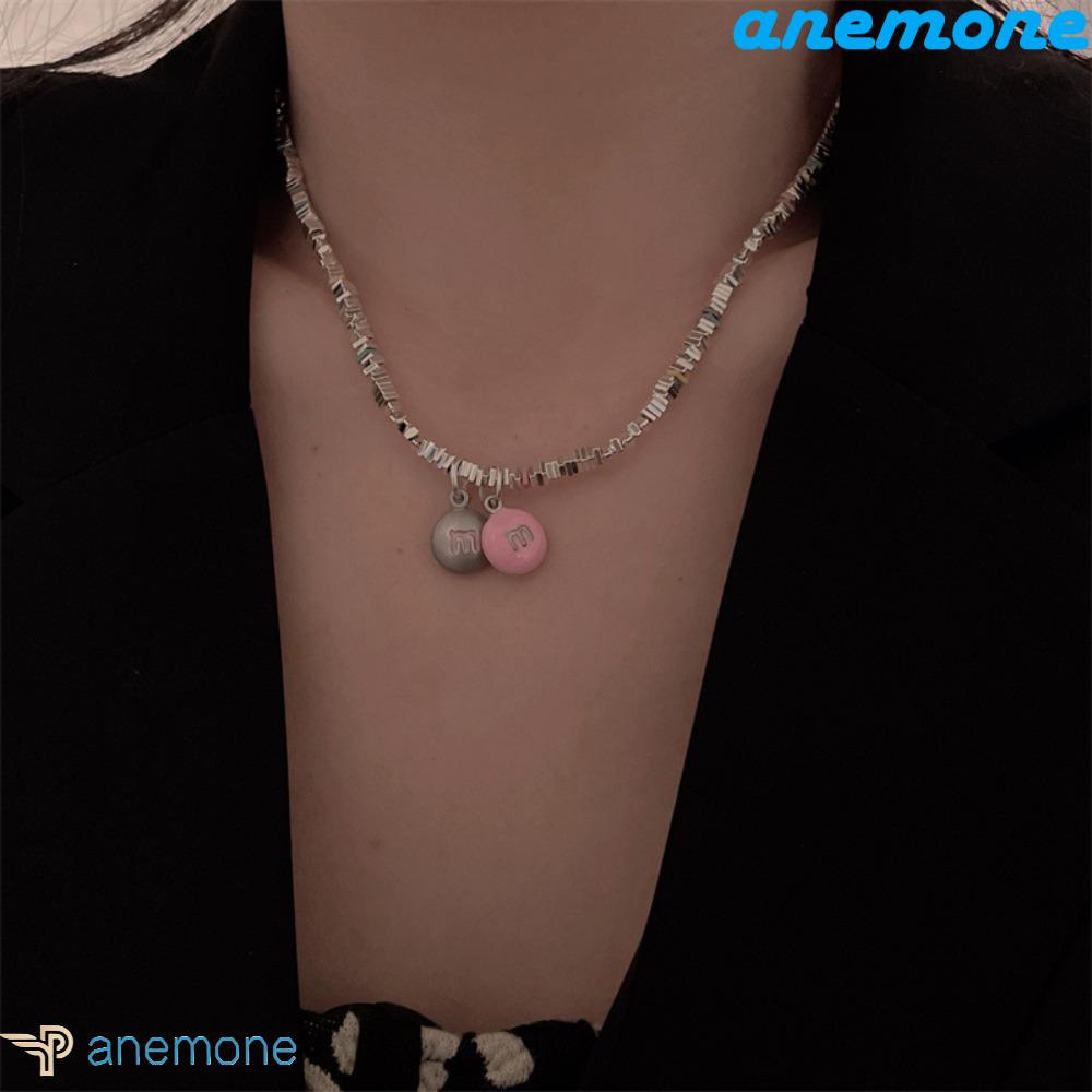 Hạt Xỏ Vòng Tay Nhiều Màu Sắc Bằng Thép Titan Phong Cách Hàn Quốc Ngọt Ngào