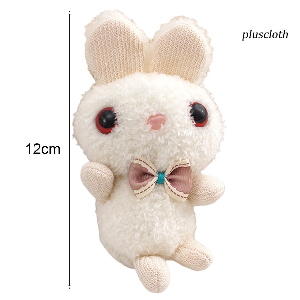 Móc Khóa Thỏ Nhồi Bông Đáng Yêu Cho Bé Gái