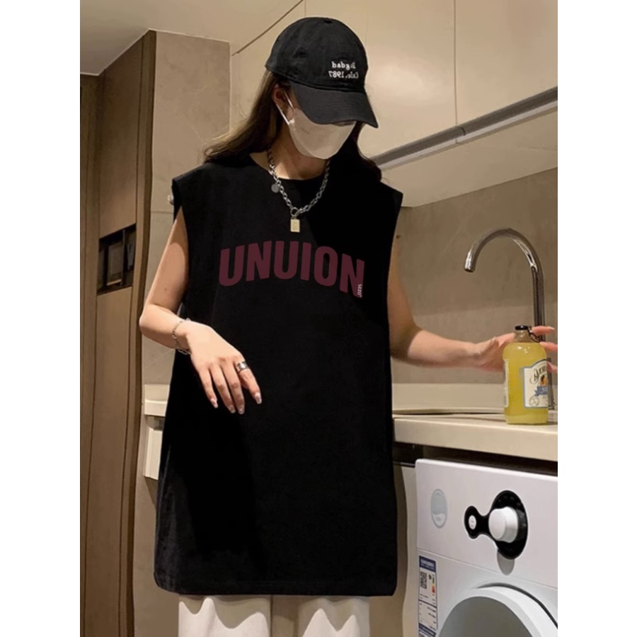 NRVP Áo Thun Nữ Không Tay 100% Cotton Thời Trang Hàn Quốc