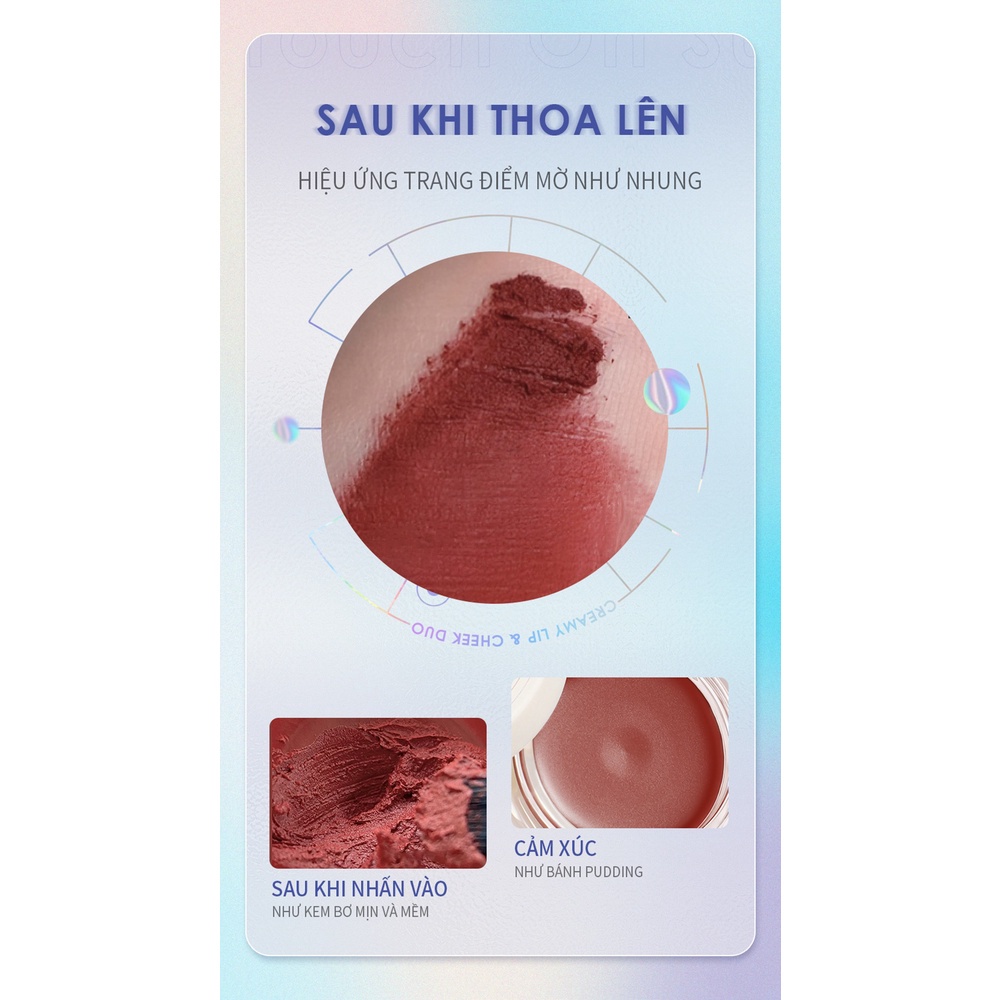 Son Hũ Focallure Chất Son Kem Bùn, Kết Hợp Đánh Má, Chất Son Dễ Tán, Nhẹ Môi, Lâu Trôi, Màu Sắc Son Trẻ Trung Tươi Sáng
