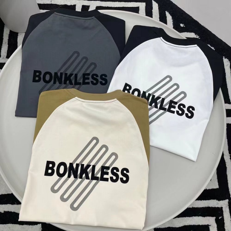 Áo Thun Cotton Không Tay Dáng Rộng Màu Sắc Tương Phản In Chữ Thời Trang Cho Nam Giới