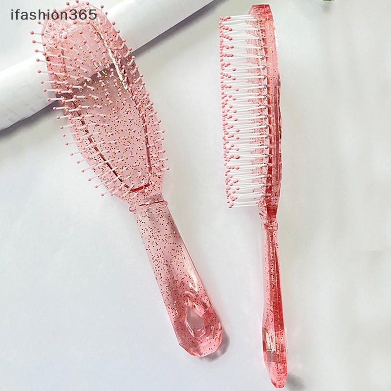 Lược Chải Tóc 8 Hàng Tạo Kiểu Tóc Xoăn Thẳng Mát Xa Da Đầu Dành Cho Nữ ifashion365