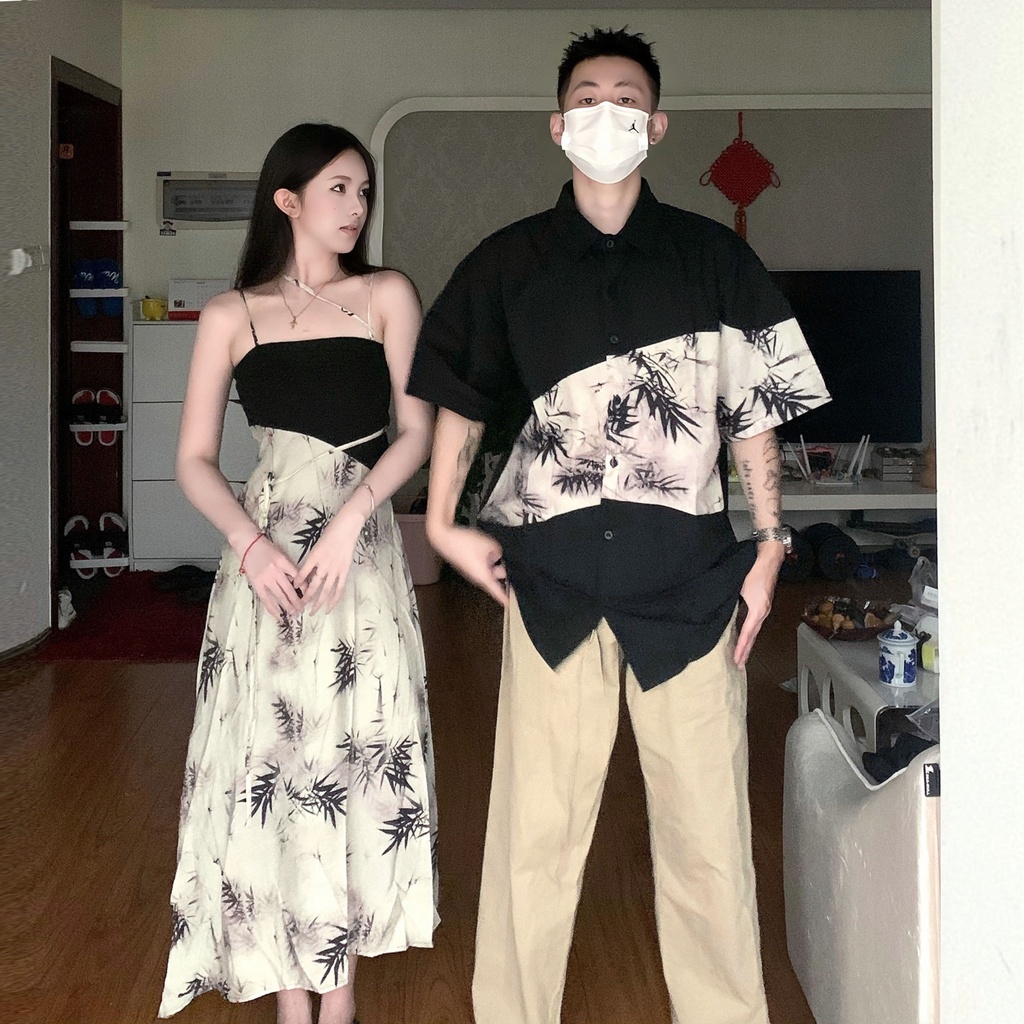 Đầm Hai Dây Phong Cách Trung Hoa Mới Cho Cặp Đôi 6.25