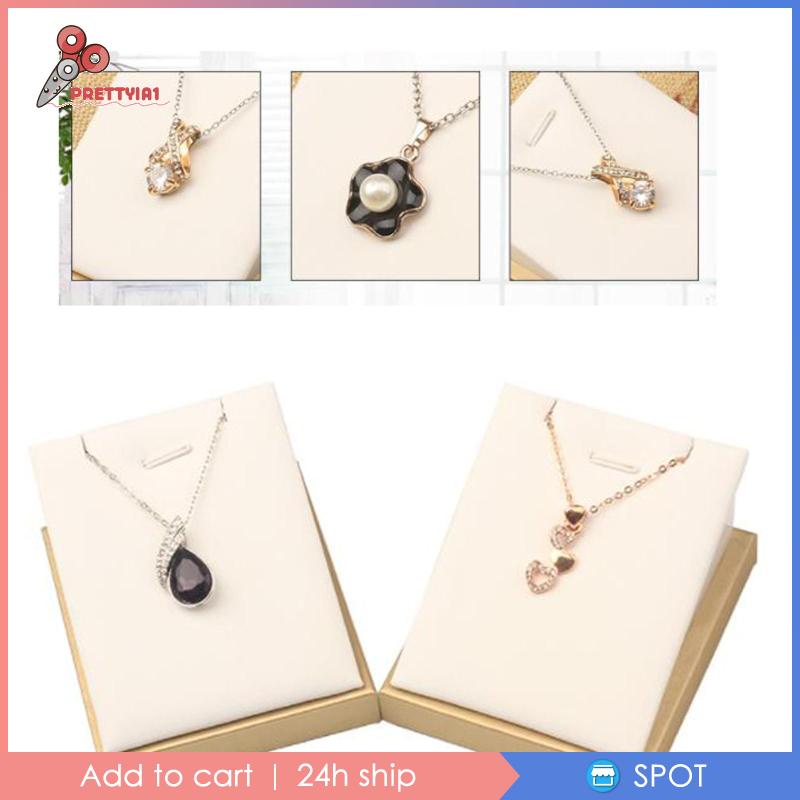 Giá Đỡ Trưng Bày Vòng cổ / Bông Tai Thiết Kế Độc Đáo Tiện Dụng Prettyia1