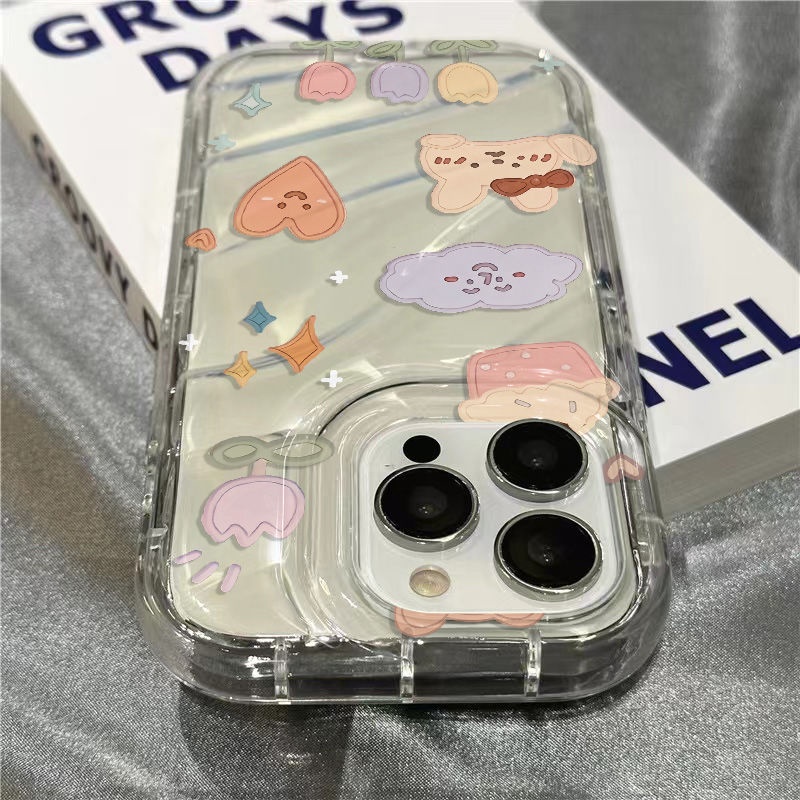 Ốp Điện Thoại Dẻo Trong Suốt Họa Tiết Hoạt Hình Chú Thỏ Dễ Thương Cho iPhone14promax / Apple 8 xrplus / 117 F0KN 1312