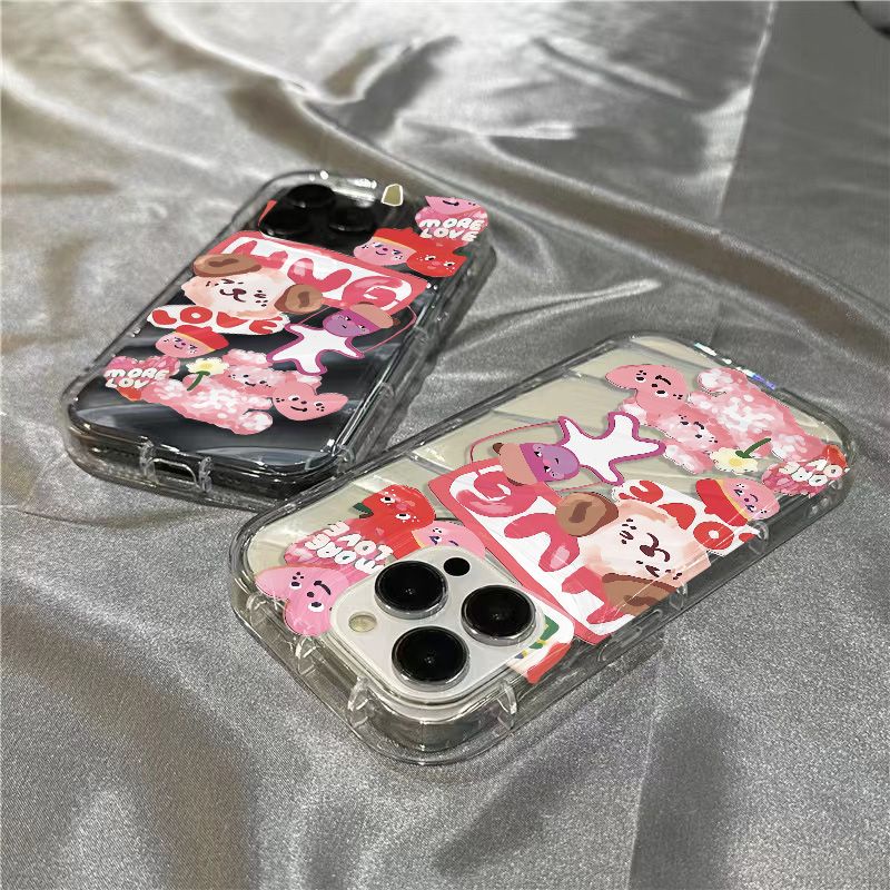 Ốp Điện Thoại Mềm Trong Suốt Họa Tiết Tranh Sơn Dầu Graffiti Cho Iphone Xr / plus / 71312811Ốp Điện Thoại Họa Tiết Fdtu Đáng Yêu Cho iPhone14promax / 14