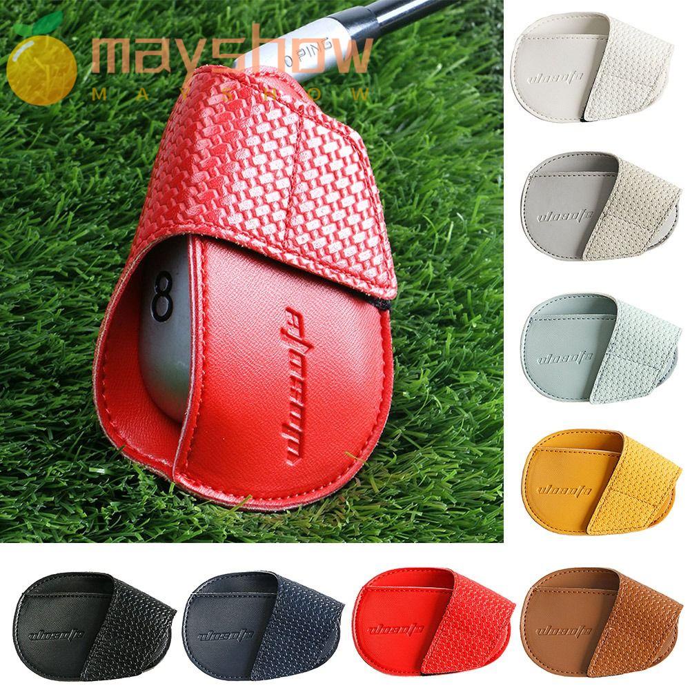 MAYSHOW Vỏ Bọc Tay Cầm Gậy Đánh Golf Bằng Da PU Cao Cấp