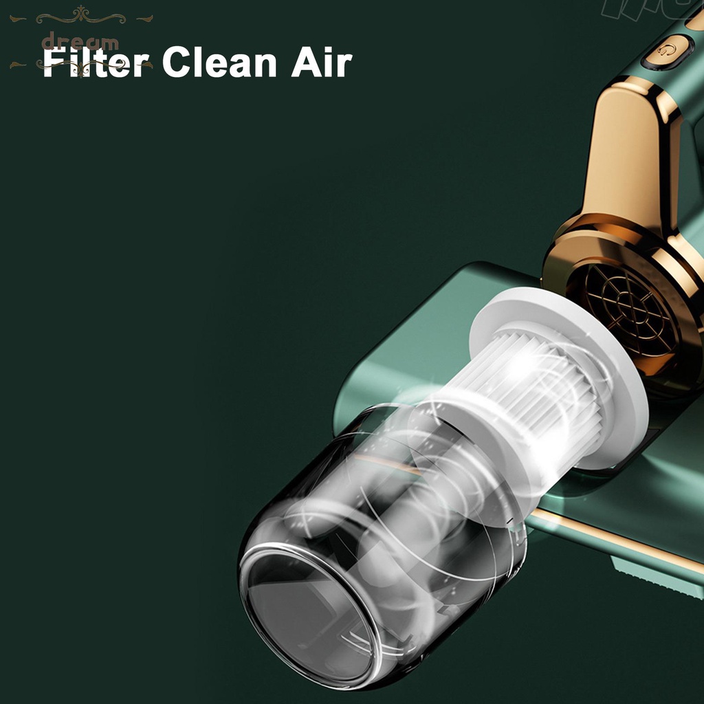 【DREAMLIFE】Vacuum Cleaner 200ml/6.7oz 20x21.5x15.5 Cm 3200mAh Convenient Reliable