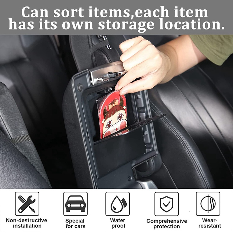 Hộp Đựng Đồ Ẩn Gắn Chỗ Đặt Tay Xe Hơi Land Rover Discovery 4 2010-2016