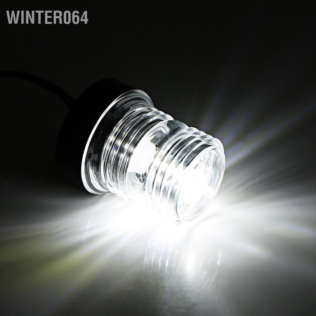 Winter064 Điều hướng du thuyền trên biển 12V Tất cả các vòng LED trắng 360 ° Neo ánh sáng không thấm nước