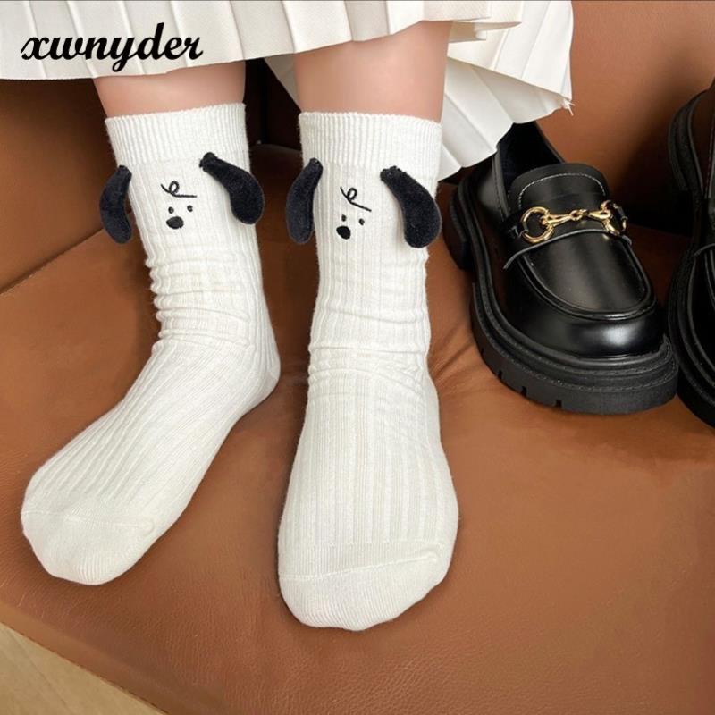 ❣️HOT❣️Vớ Búp Bê Ba Chiều Kẻ Sọc Dọc Màu Đen Phong Cách Nhật Bản Thời Trang Xuân Hè Dành Cho Bạn Nữ