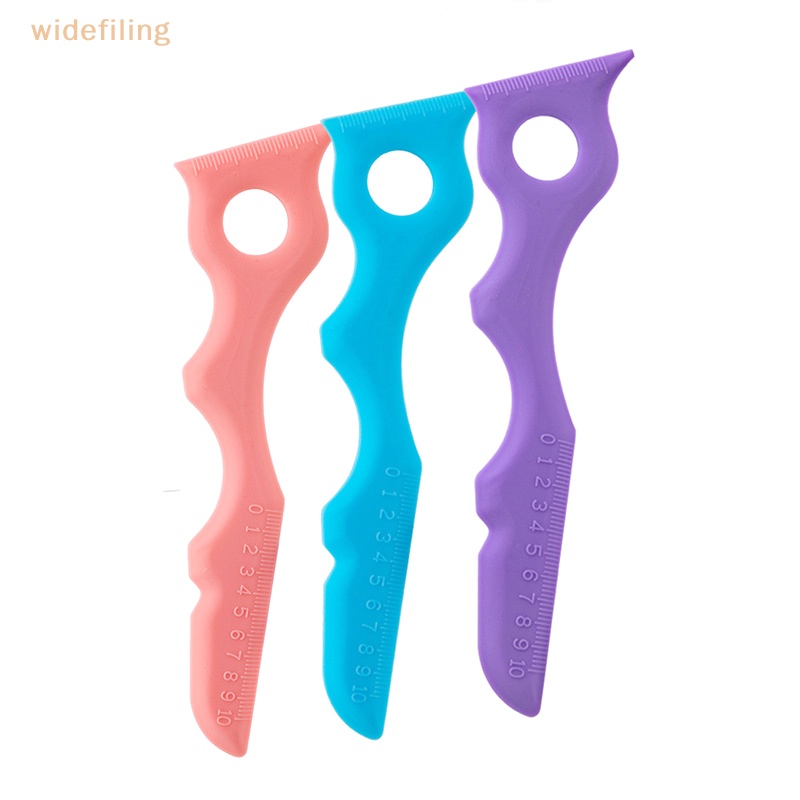 Thước Silicone Kẻ Mắt / Lông Mày Đa Năng Có Thể Tái Sử Dụng Cho Người Mới Bắt Đầu