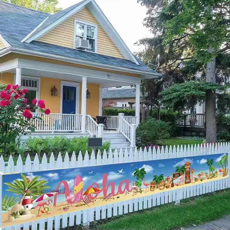 Phông Nền Chụp Ảnh Chủ Đề Hawaii 19.68x118inch