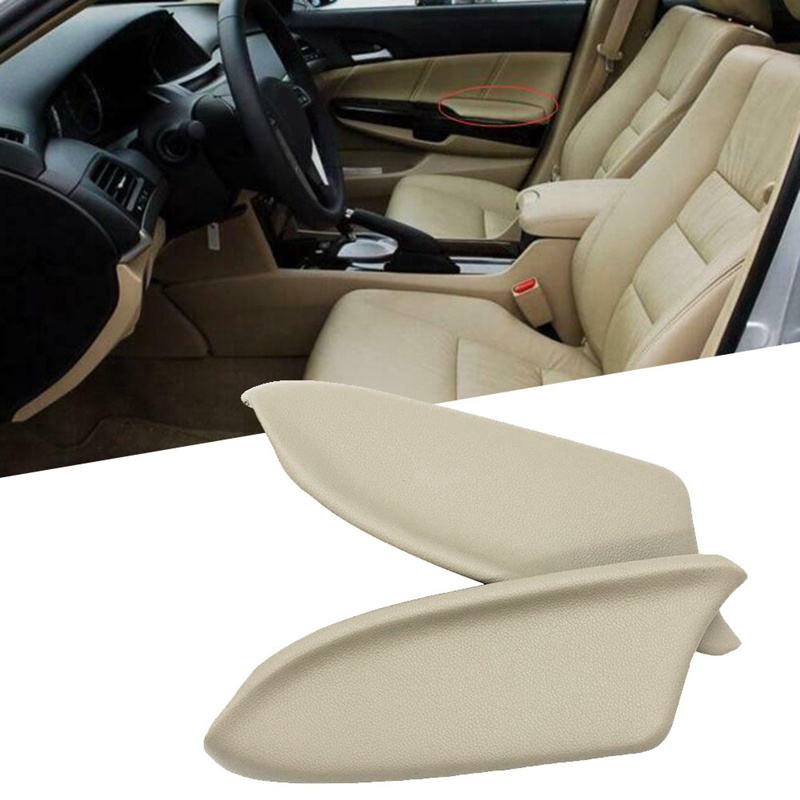 1 Cặp Nắp Đậy Hộp Tỳ Tay / Bảng Điều Khiển Cửa Trước 83503-TA0-A31ZC Cho Honda Accord Sedan 2008-2012