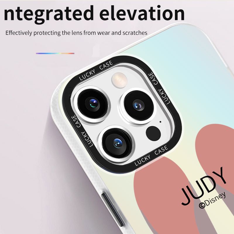 Ốp Điện Thoại Màu Laser Họa Tiết Thỏ Dễ Thương Cho Iphonexr12678Plus 1314 KQ8Z