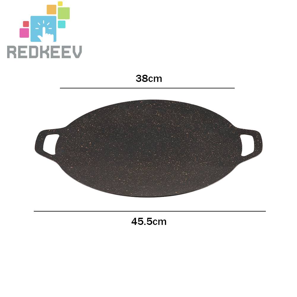 Chảo Chiên Thịt Bbq Bằng Sắt Siêu Bền Tiện Dụng Cho Hoạt Động Ngoài Trời