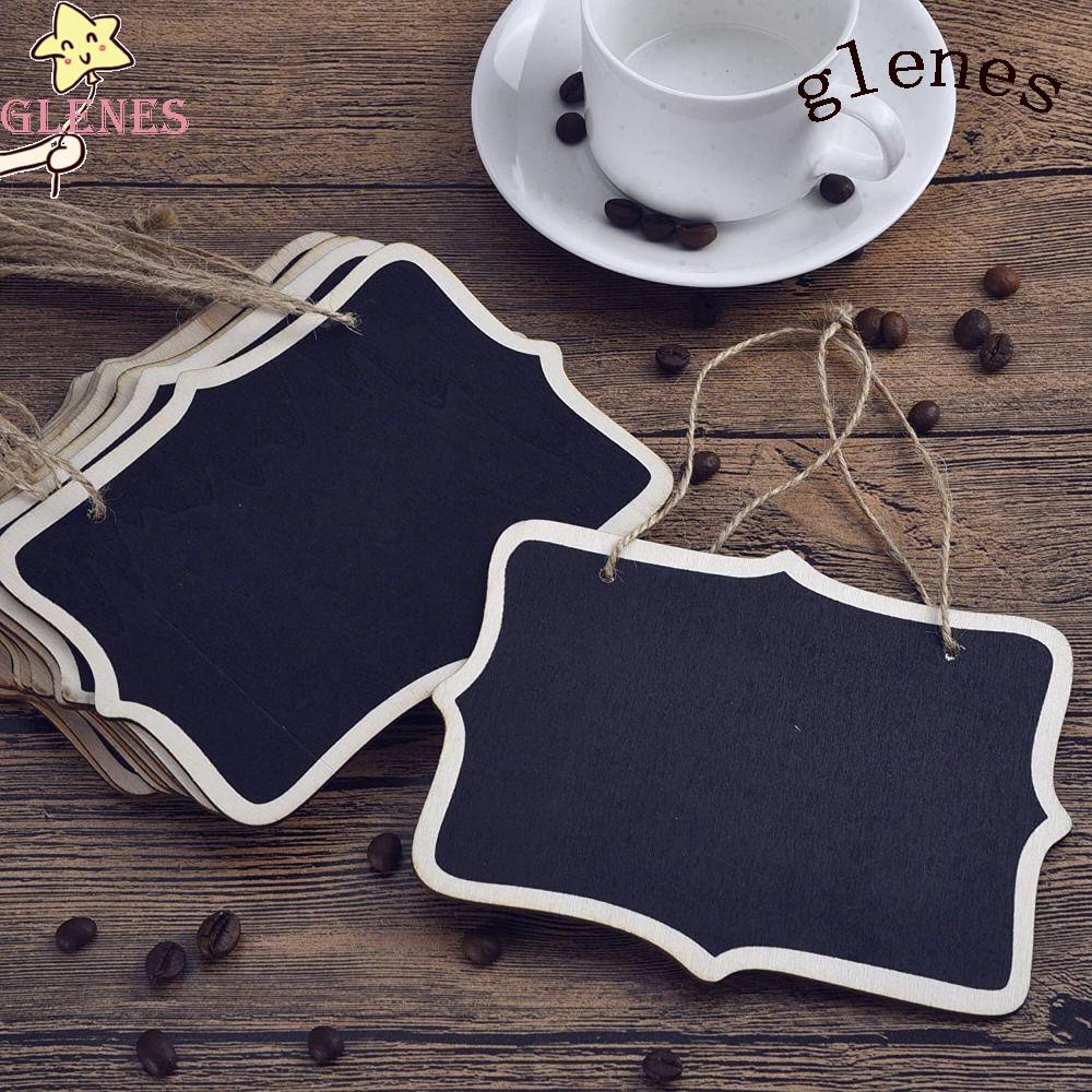 GLENES Bảng Đen Ghi Chú Mini Có Thể Tái Sử Dụng