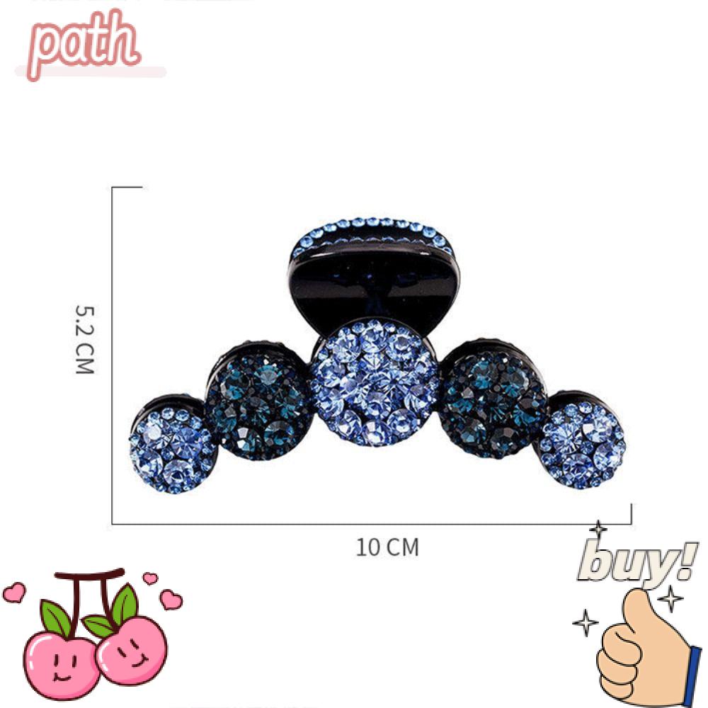 PATH Kẹp Tóc Hình Con Cua Đính Đá Thời Trang