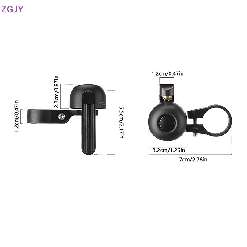 1 Chuông Xe Đạp Bằng Hợp Kim Chất Lượng Cao Mới