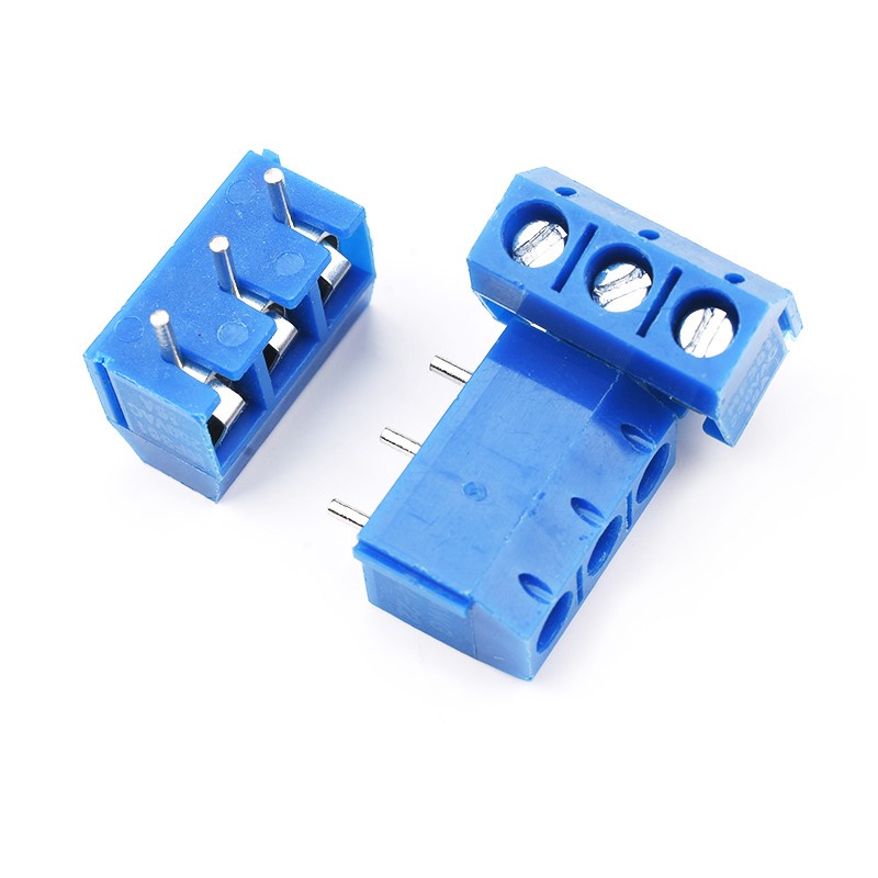 Set 10 Đầu Nối Thiết Bị Đầu Cuối KF301- 2P 5.0mm 2 Pin 3 Pin Pcb