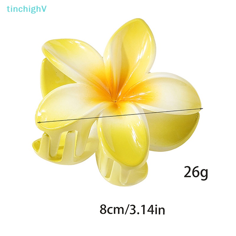 1 Kẹp Tóc Hoa / Quả Trứng Phong Cách Bohemia Thời Trang Đi Biển Cho Nữ