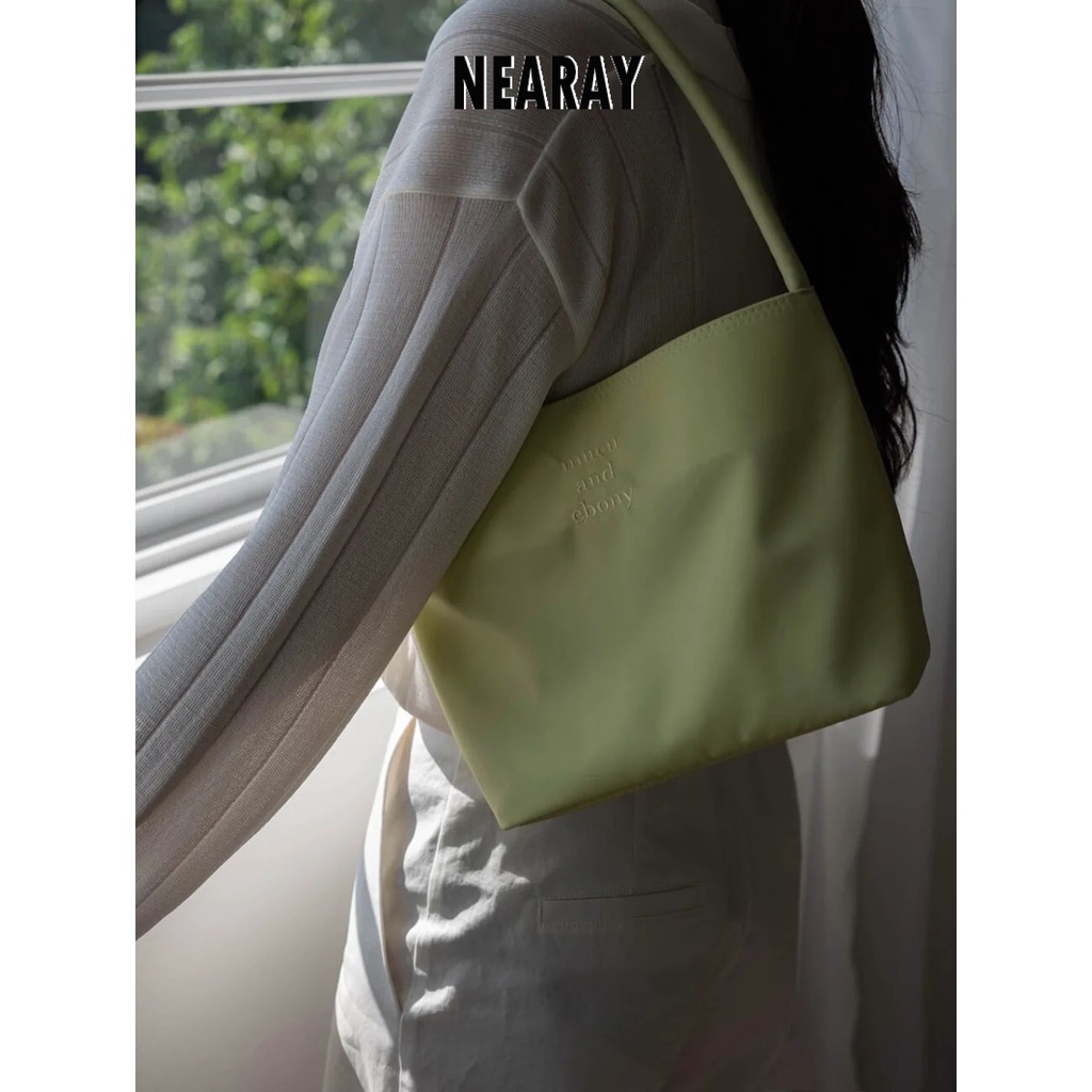 NEARAY túi đeo vai PU Màu Trơn Hàn Quốc thời trang cho nữ 2023 NEW L91T4CJ