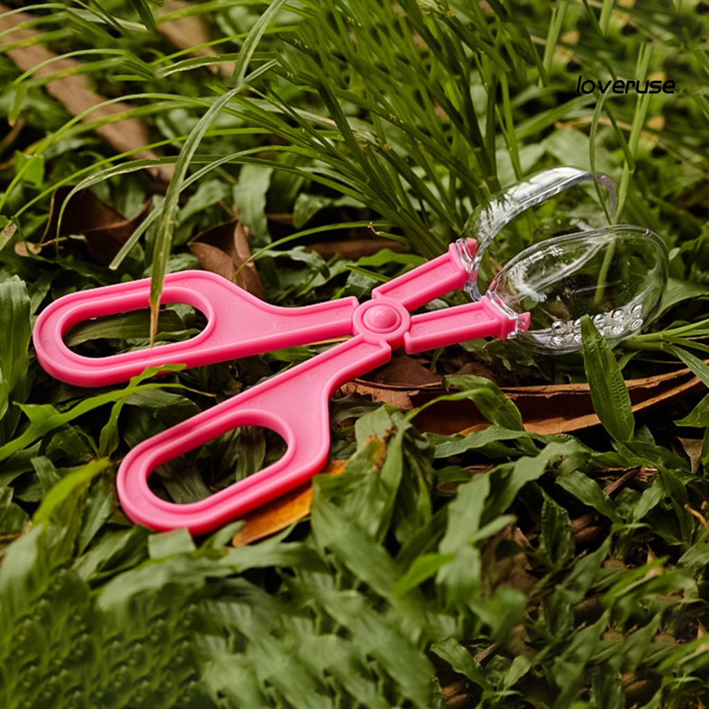 Kẹp Hình Bầu Dục Trong Suốt Gọn Nhẹ Tay Cầm Dài Chống Vỡ Cho Bé Trai