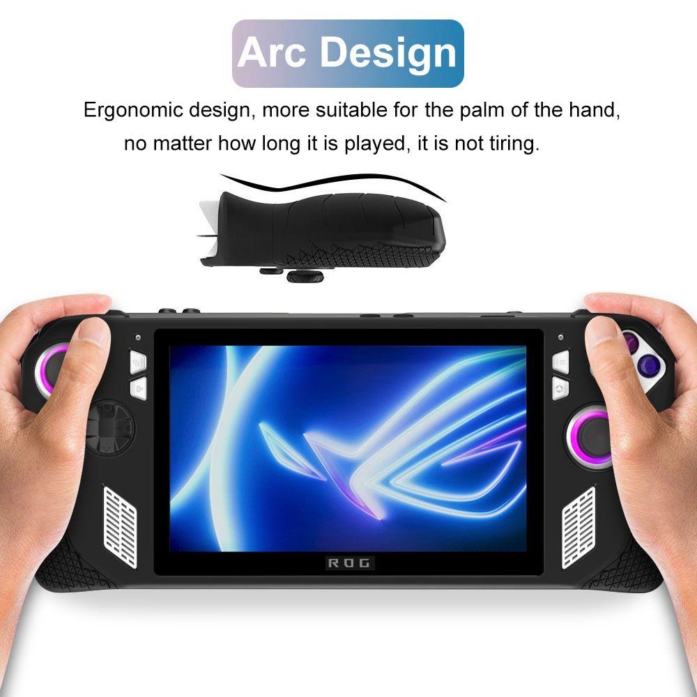 CHERRY3 Ốp Điện Thoại Silicon Mềm Có Nắp Bảo Vệ Cho ASUS ROG Ally