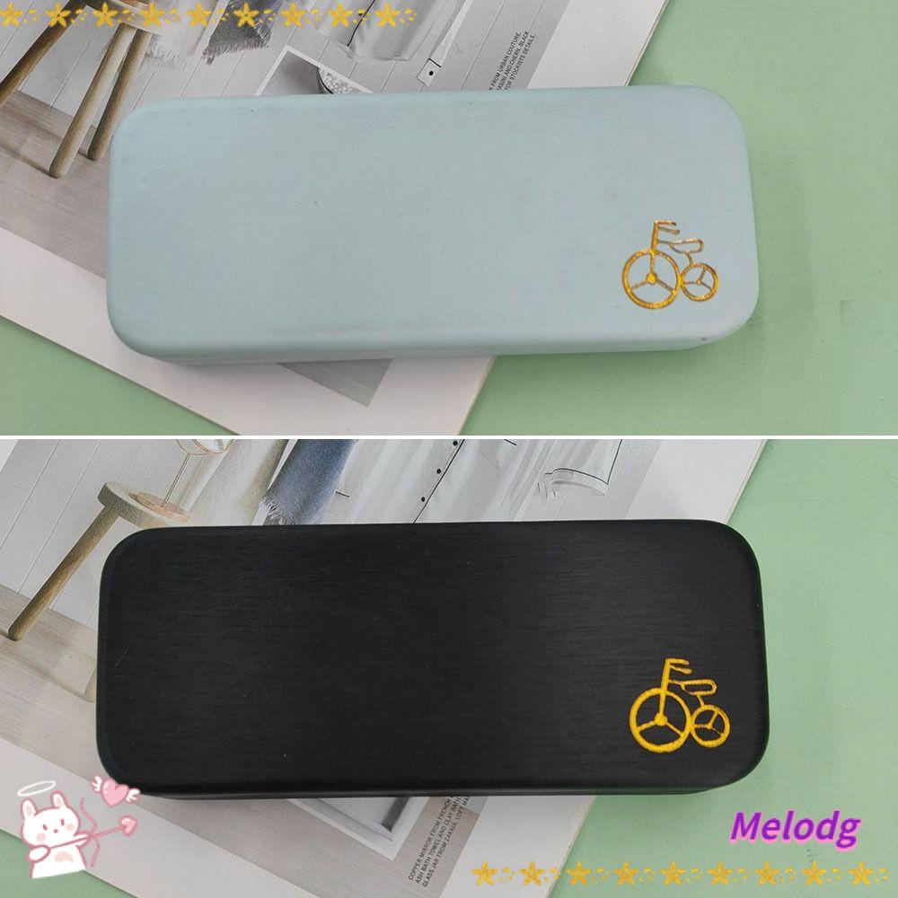 MELODG Hộp Đựng Mắt Kính Đọc Sách Bằng Da PU Thời Trang Cho Nam Và Nữ