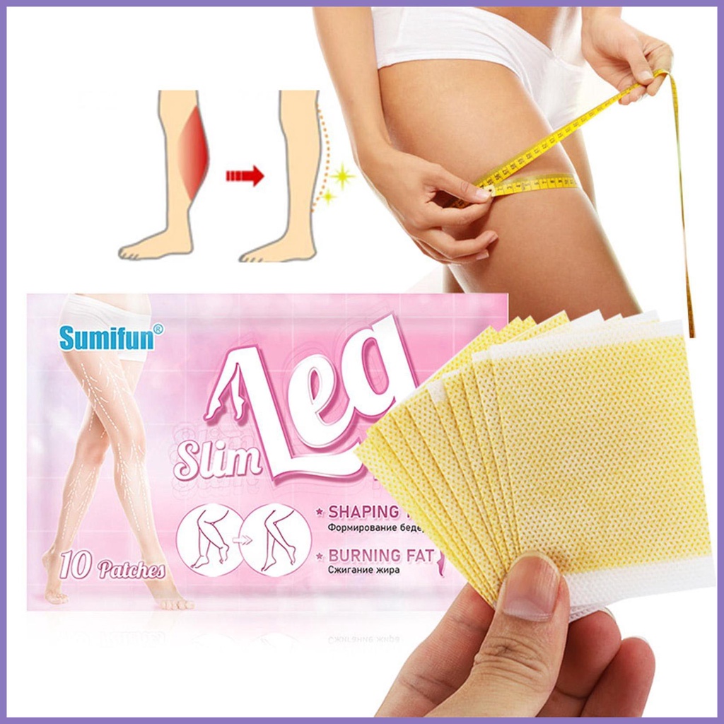 Bộ 10 Miếng Dán Giảm Cân Thoáng Khí Chống Cellulite & nota2vn Cho Nam Và Nữ