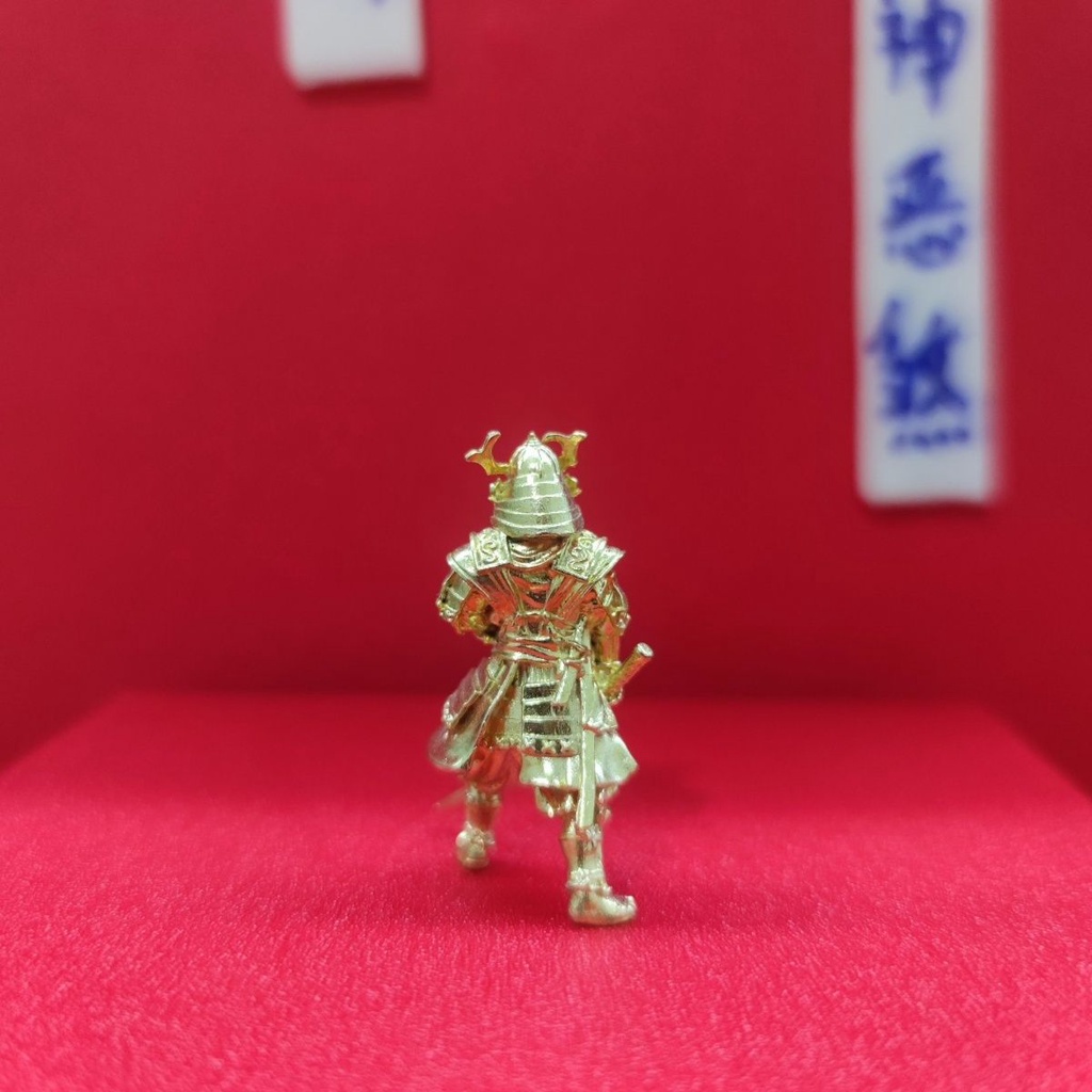 Mô Hình Dao Cạo Samurai Ronin Bằng Đồng Nguyên Chất Thủ Công Để Bàn Trang Trí