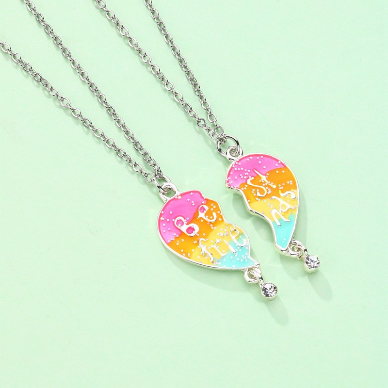 Ygt Set 2 Vòng cổ Chị Em Gái Xinh Xắn