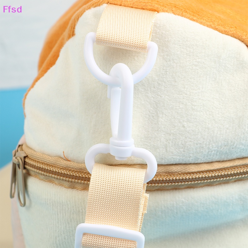 Túi Đeo Chéo Đựng Mỹ Phẩm Hình Bánh Mì Bằng Vải Bông Dễ Thương Dành Cho Bạn Nữ