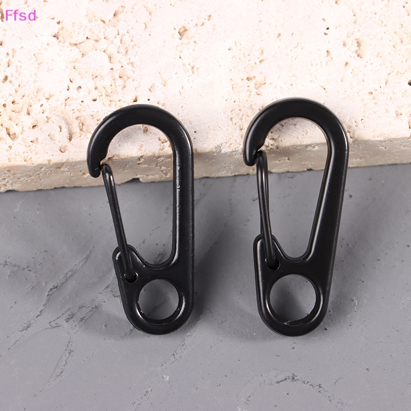 {Ffsd} Set 5 Móc Khóa Kẹp Tôm Hùm Mini Bằng Hợp Kim Dùng Đi Cắm Trại Ngoài Trời