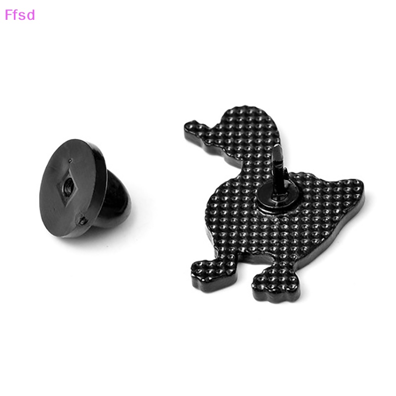 {Ffsd} Ghim Cài Áo Hình Ngỗng Hoạt Hình Vui Nhộn Dễ Thương Màu Trắng Men Bán Chạy * Bán Chạy